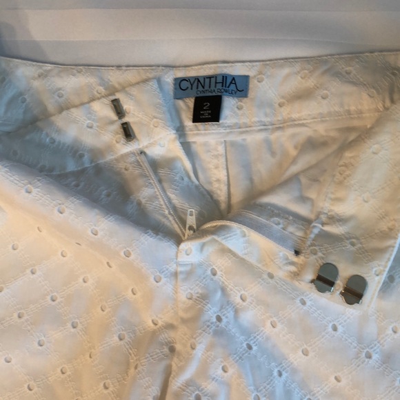 🌟NEW🌟White eyelet Cynthia Rowley shorts - Picture 5 of 8